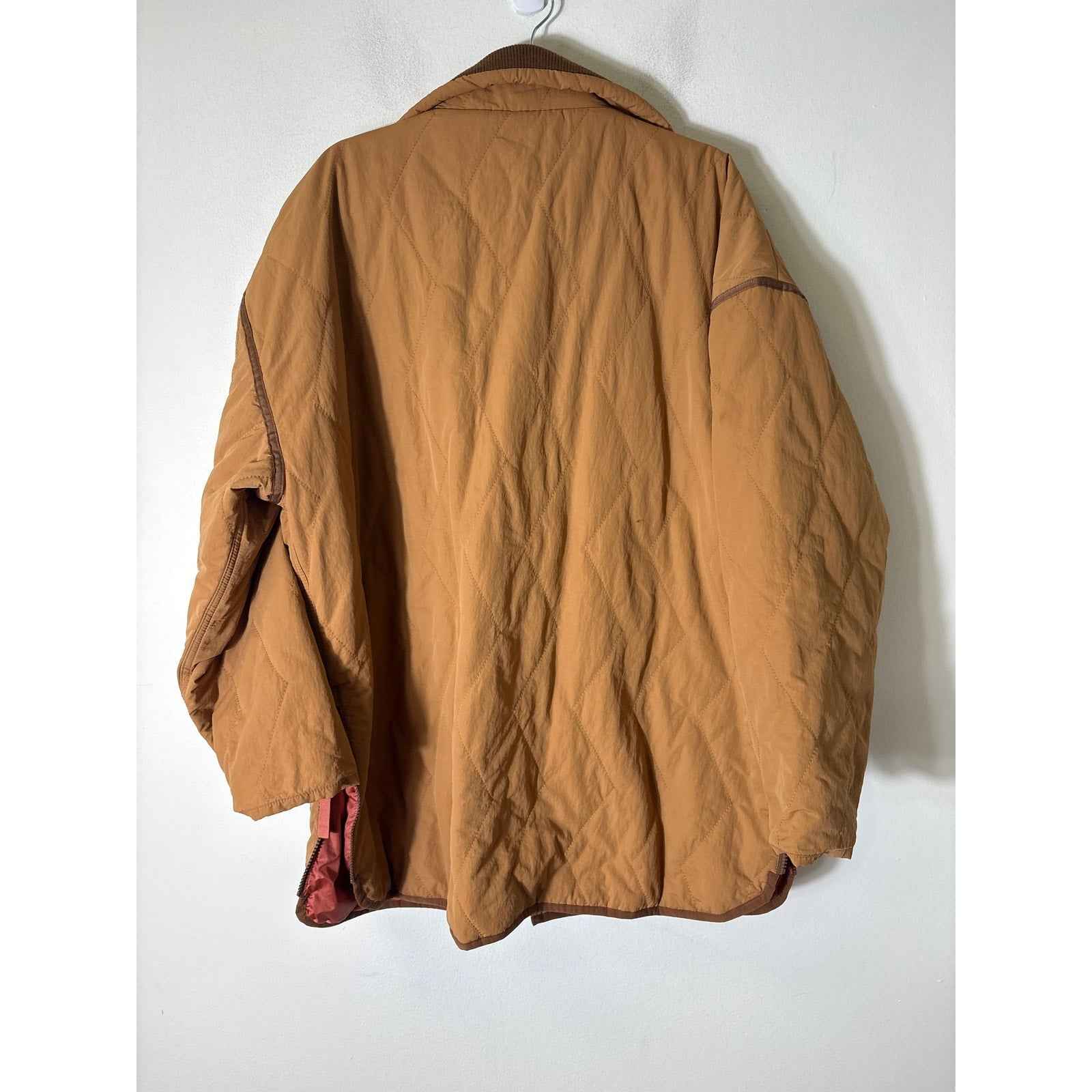Men's Prana Tan Long Sleeve Insulated Jacket Sz XL