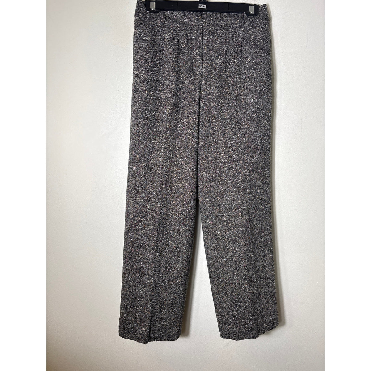 Talbots Petites Black&White Woven Dress Pants with Color stitching Sz 6