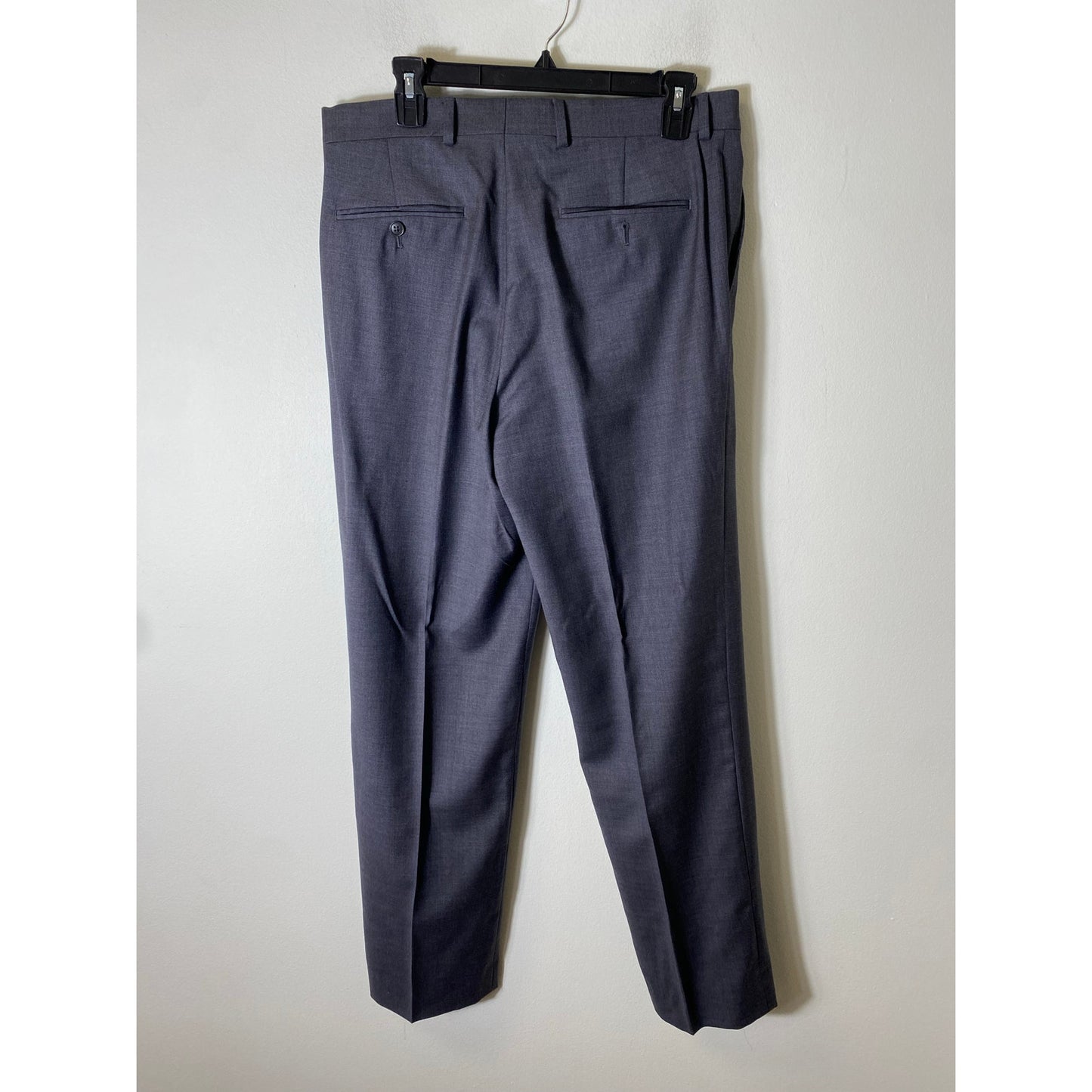 Jos A Bank Grey Suit Size 31 Pant with matching wool jacket