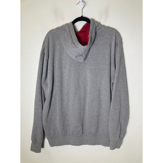 Stadium Athletics Gray Crimson U of Alabama Long Sleeve Sweatshirt Sz L