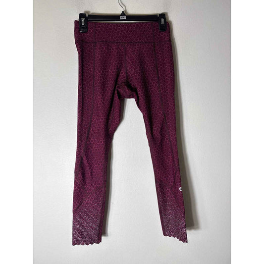 Lululemon Purple and Pink Circle Design Leggings Sz 6