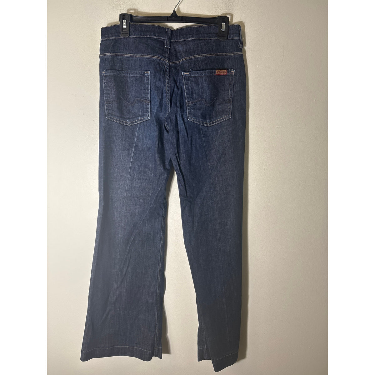 7 For All Mankind Dark Wash Ginger Jeans Sz 30