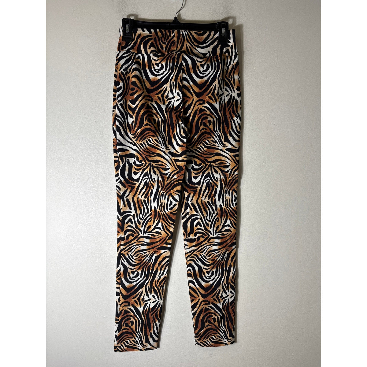 Joseph Ribkoff Tiger Print Cigarette Pants Sz 8