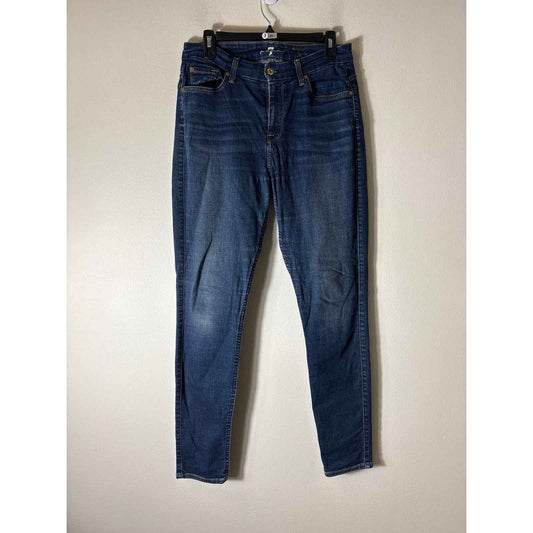 7 For All Mankind The HIgh Waist Skinny Jean Sz 30