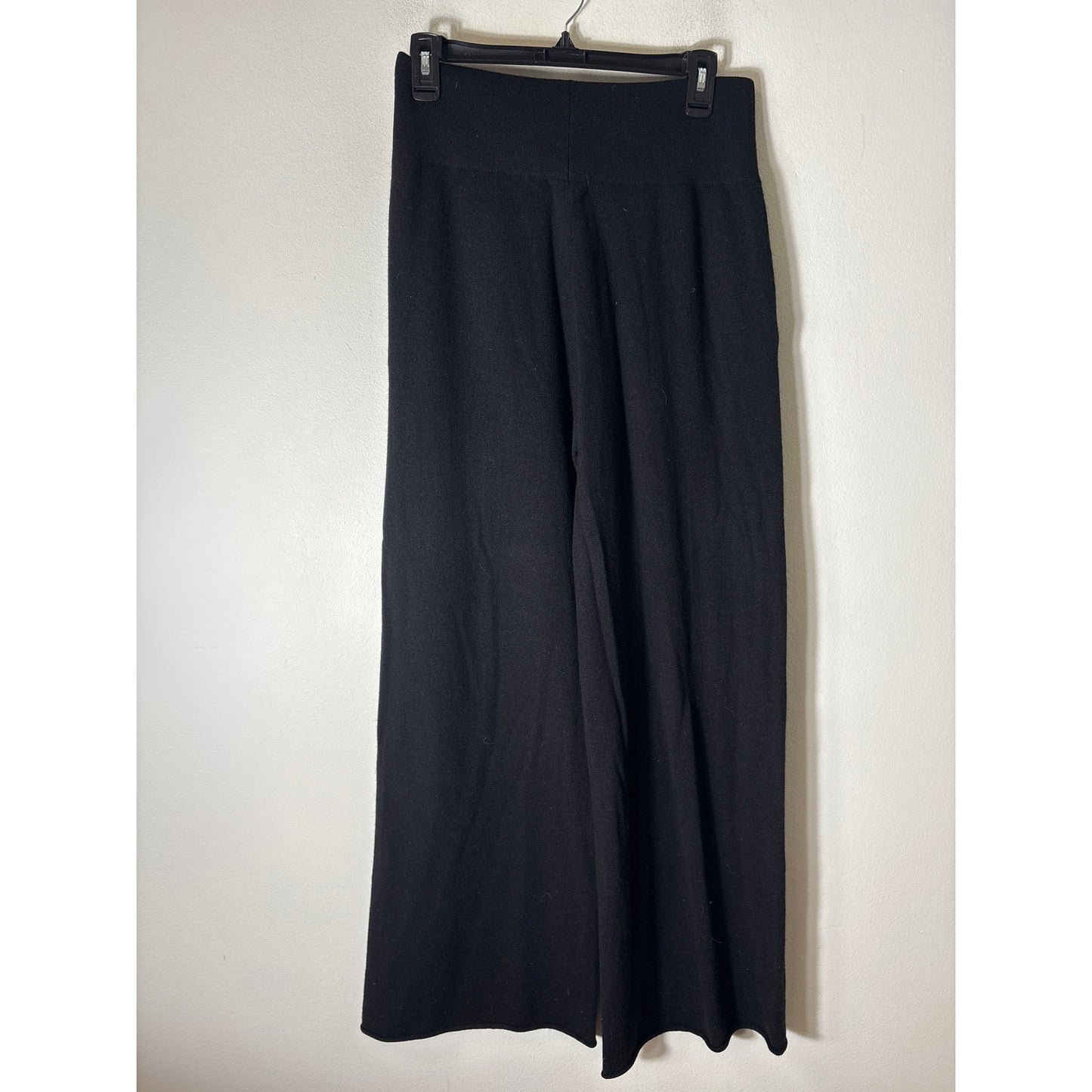 NWT Naked Cashmere Black Wide Leg Pants Sz M