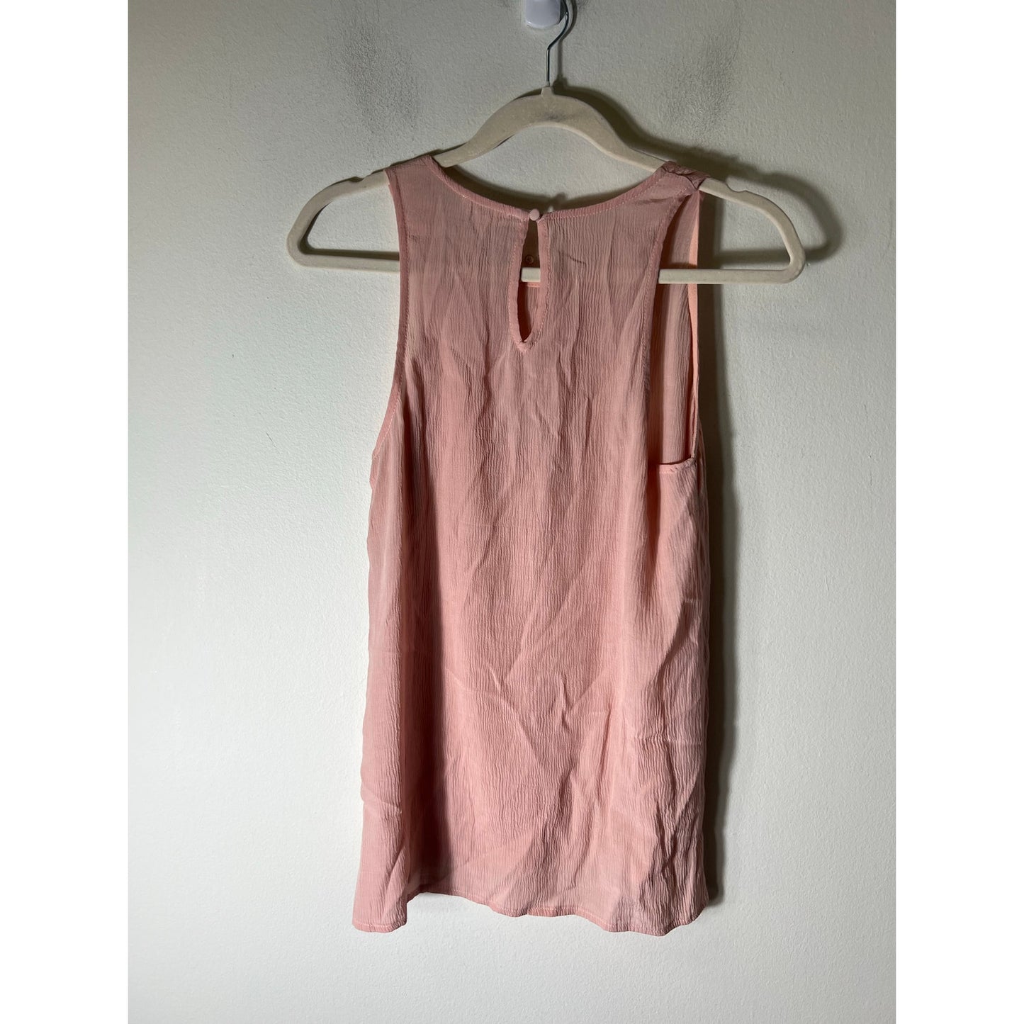 NWT Olivia Grey Pink Sleeveless Tank Sz S