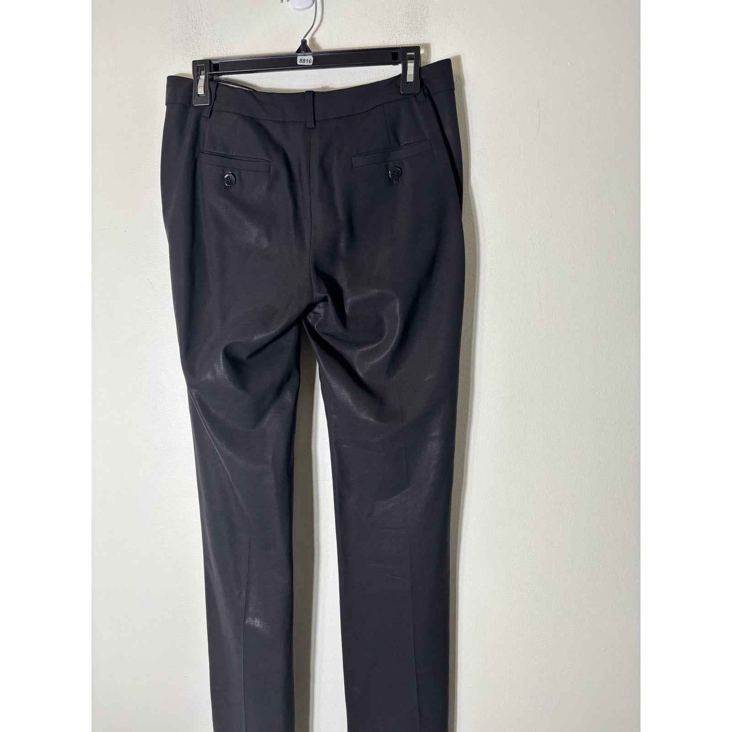Laundry by Shelli Segal Black Straight Leg Ankle Pants Sz 2