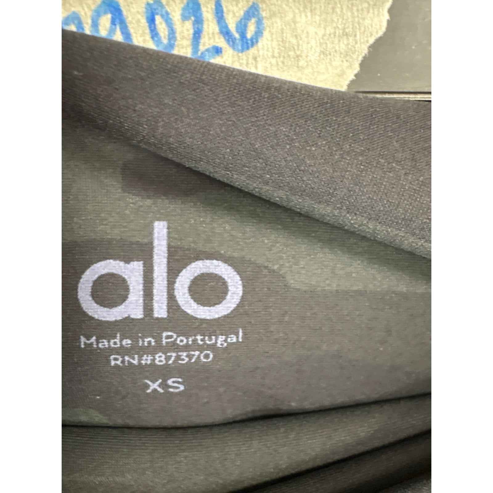 Alo Yoga Camo Black Athletic Leggings Sz XS