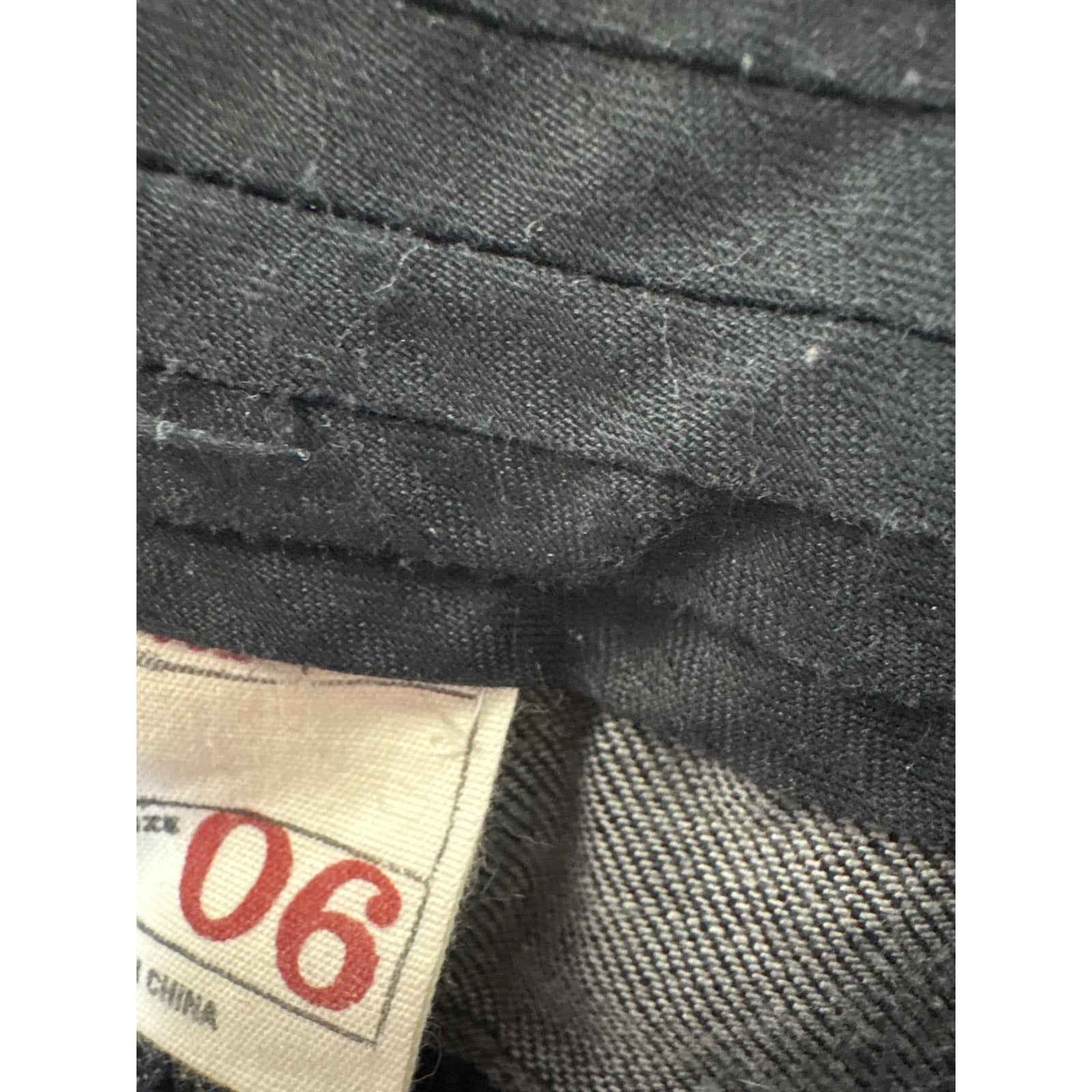 Banana Republic Black "Classic Straight Leg" Denim Jeans Sz 6