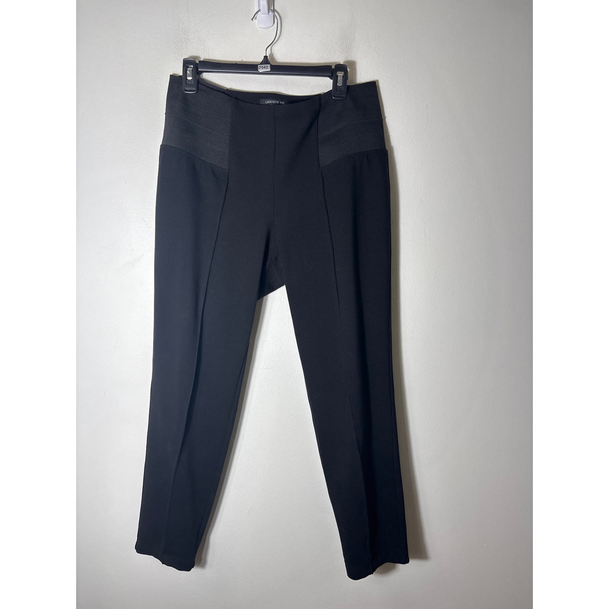Lafayette 148 Black Pull on pants sz XL