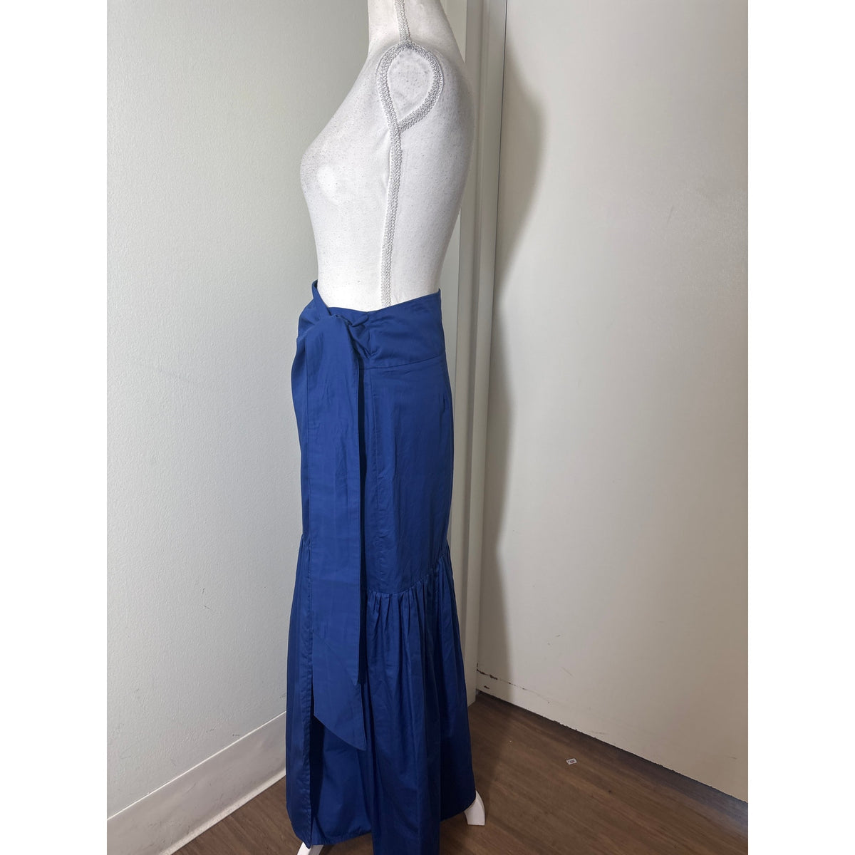 Devotion Twins Blue Wrap Skirt Sz S