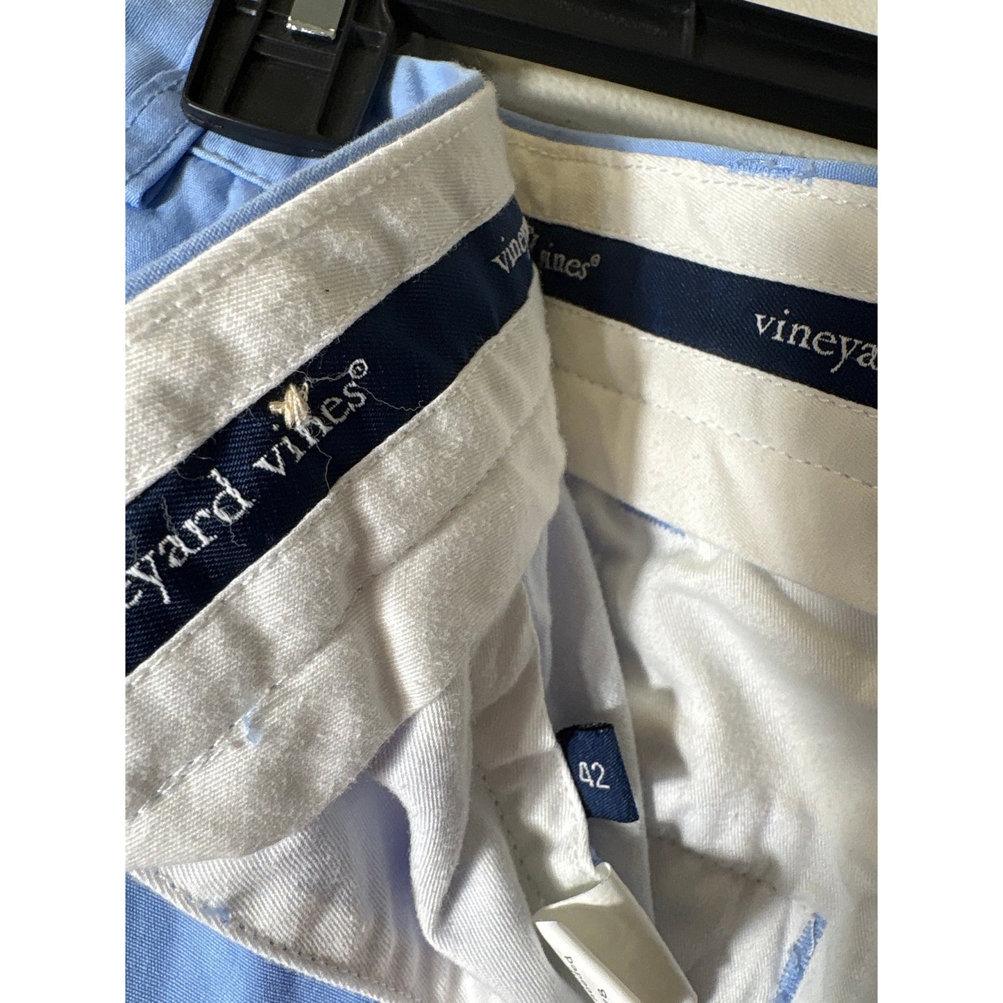 Mens Vineyard Vines Light Blue Links Shorts Sz 42