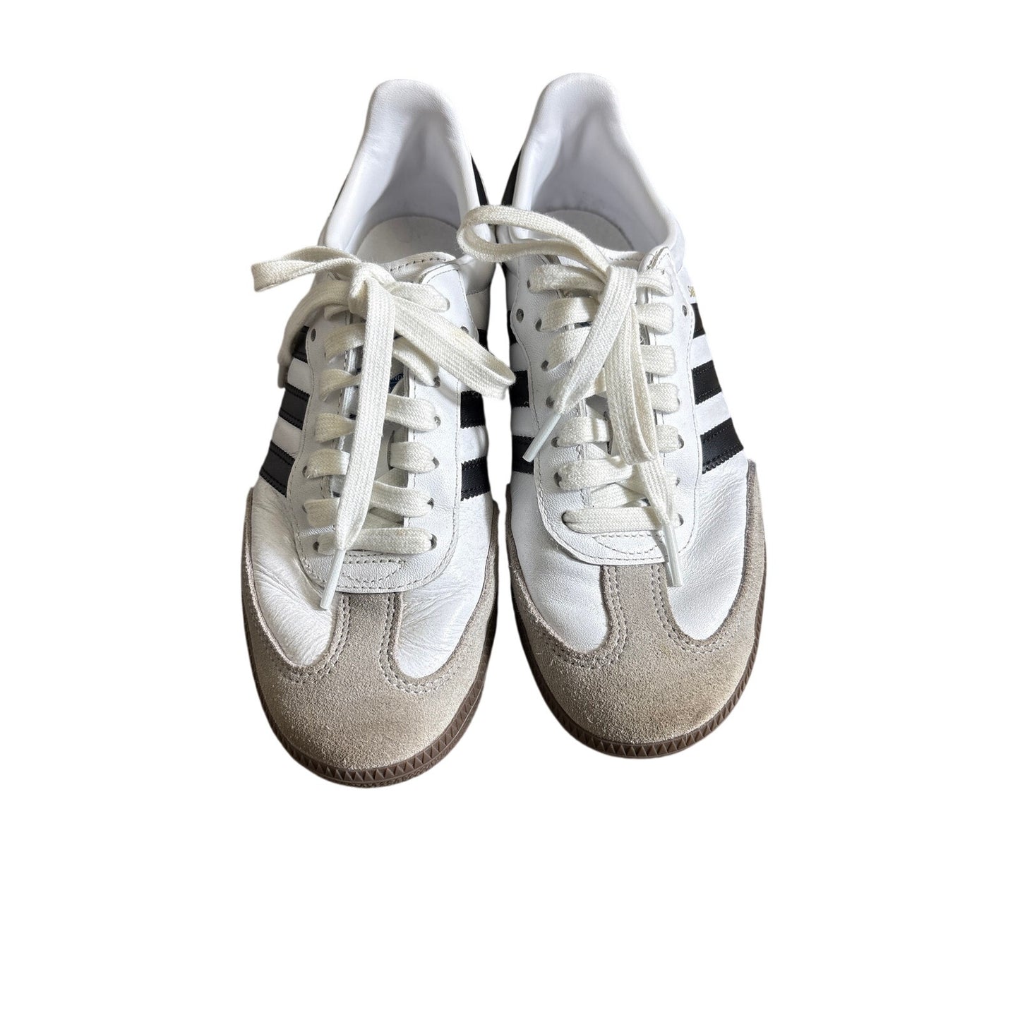 Adidas Black White OG Samba Tennis Shoes Sz 6