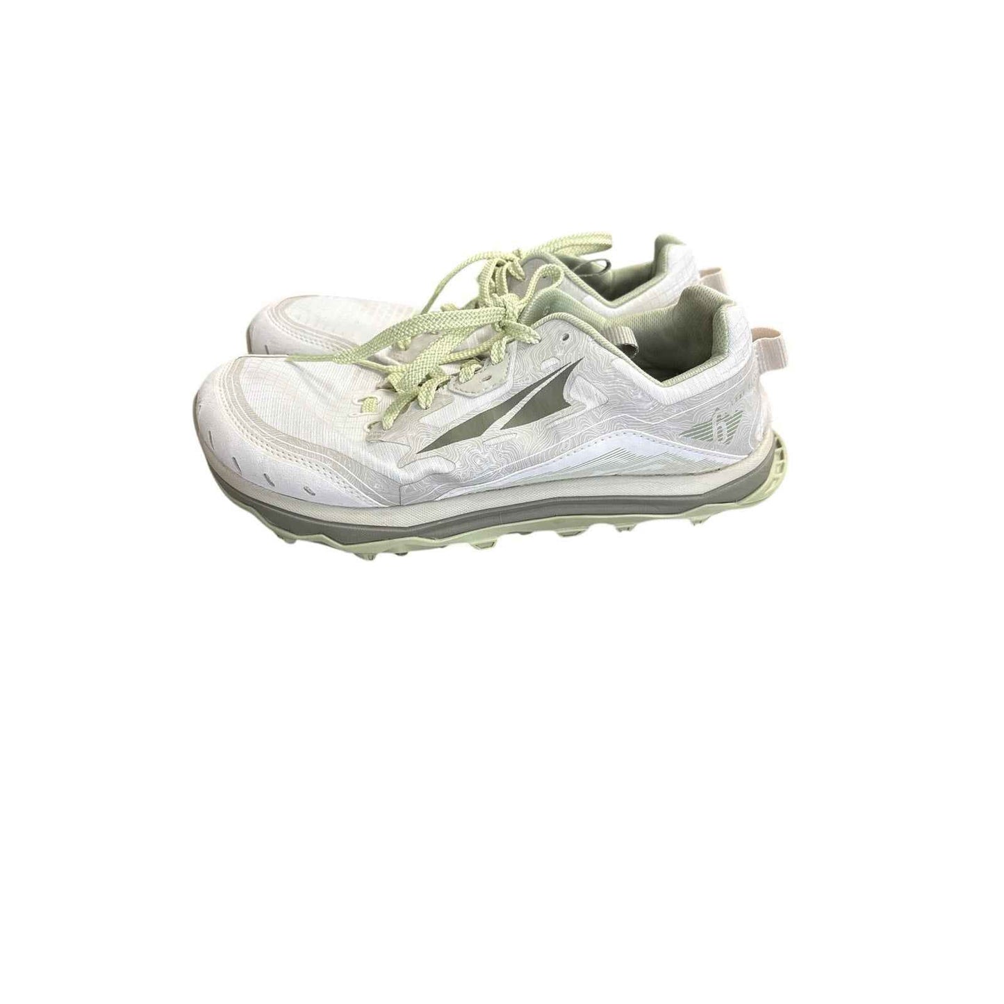 Altra Ego White and Sage Tennis Shoes Sz 8