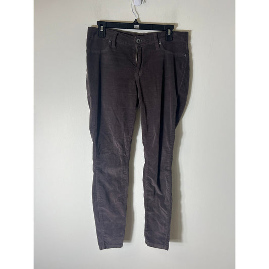 Blank NYC Gray Velvet  Blue Jean Style Pants Sz 30