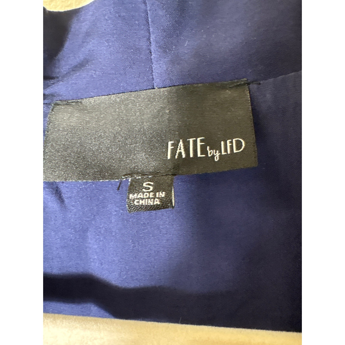 Fate by LFD Blue and White Open Kimono Sz S