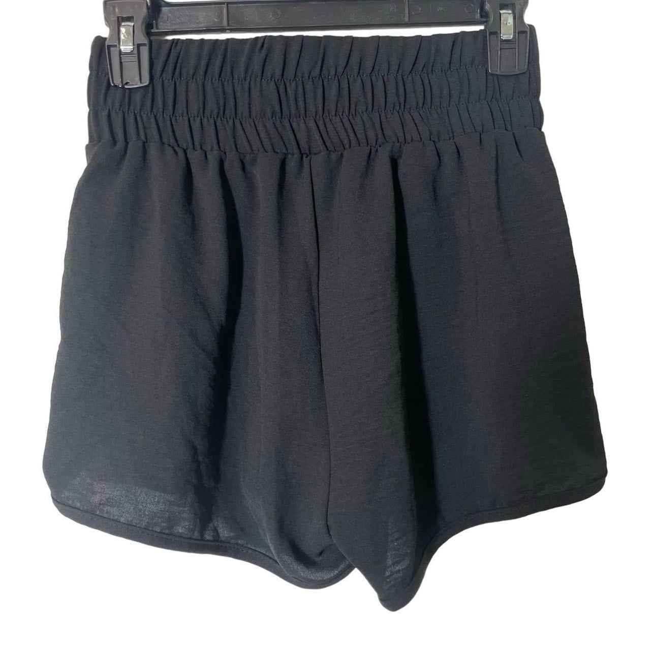 NWT GeeGee High Rise Black Athletic Shorts Sz S