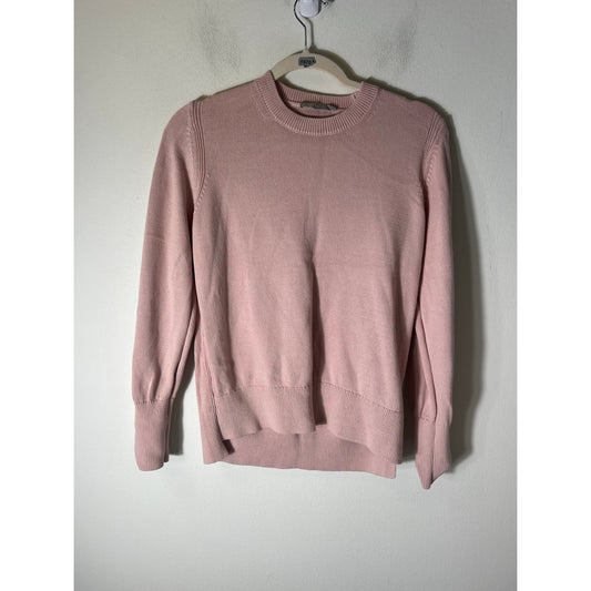Everlane Pink Long Sleeve Cotton Sweater Sz M