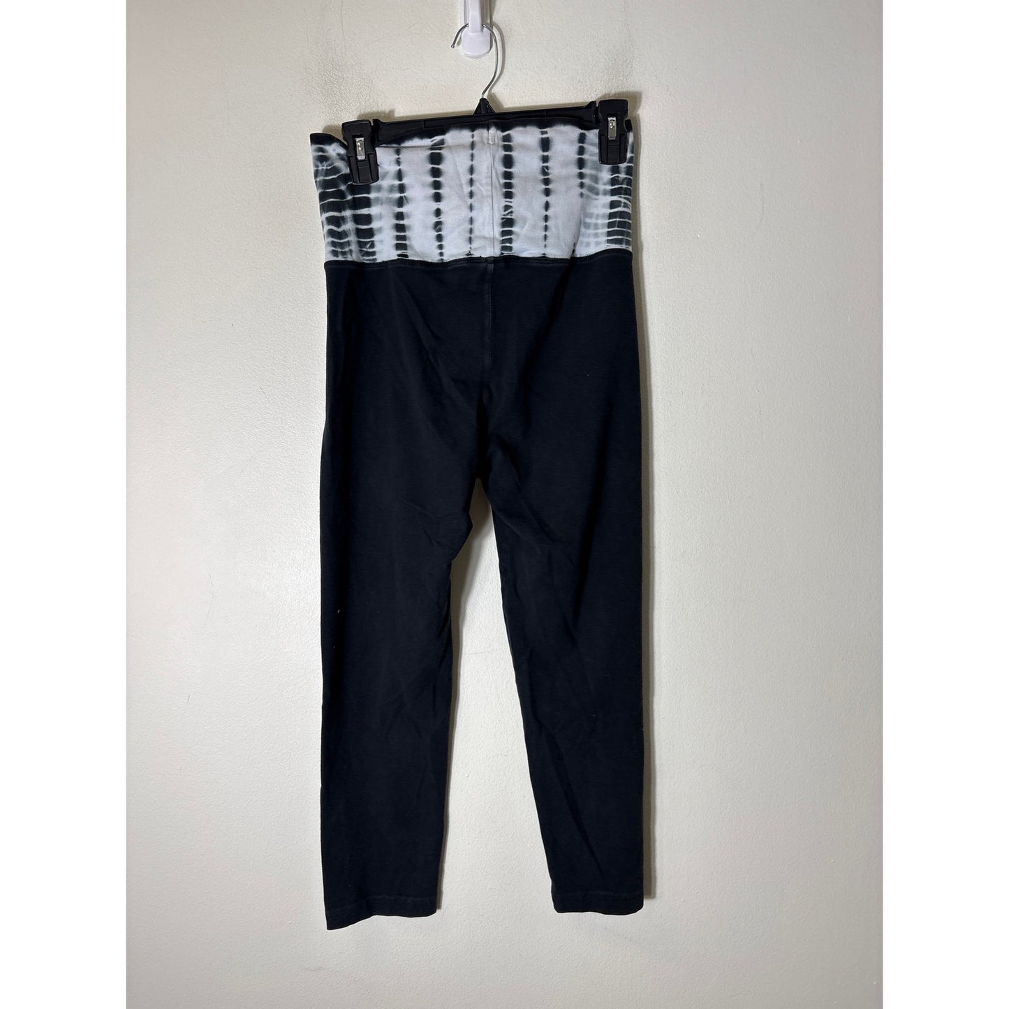 Hard Tail Black White Athletic Leggings Sz M