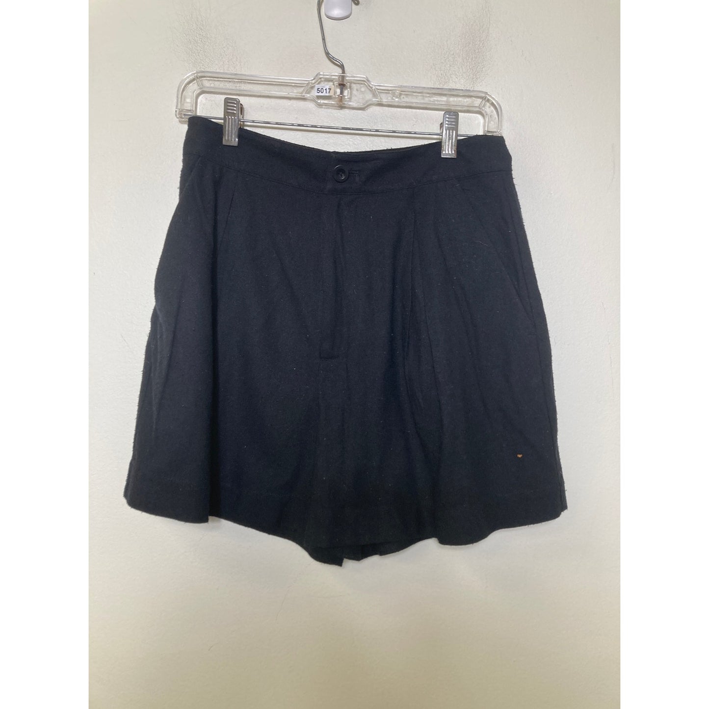 Jenni Kayne Black Silk High Rise Shorts sz 4