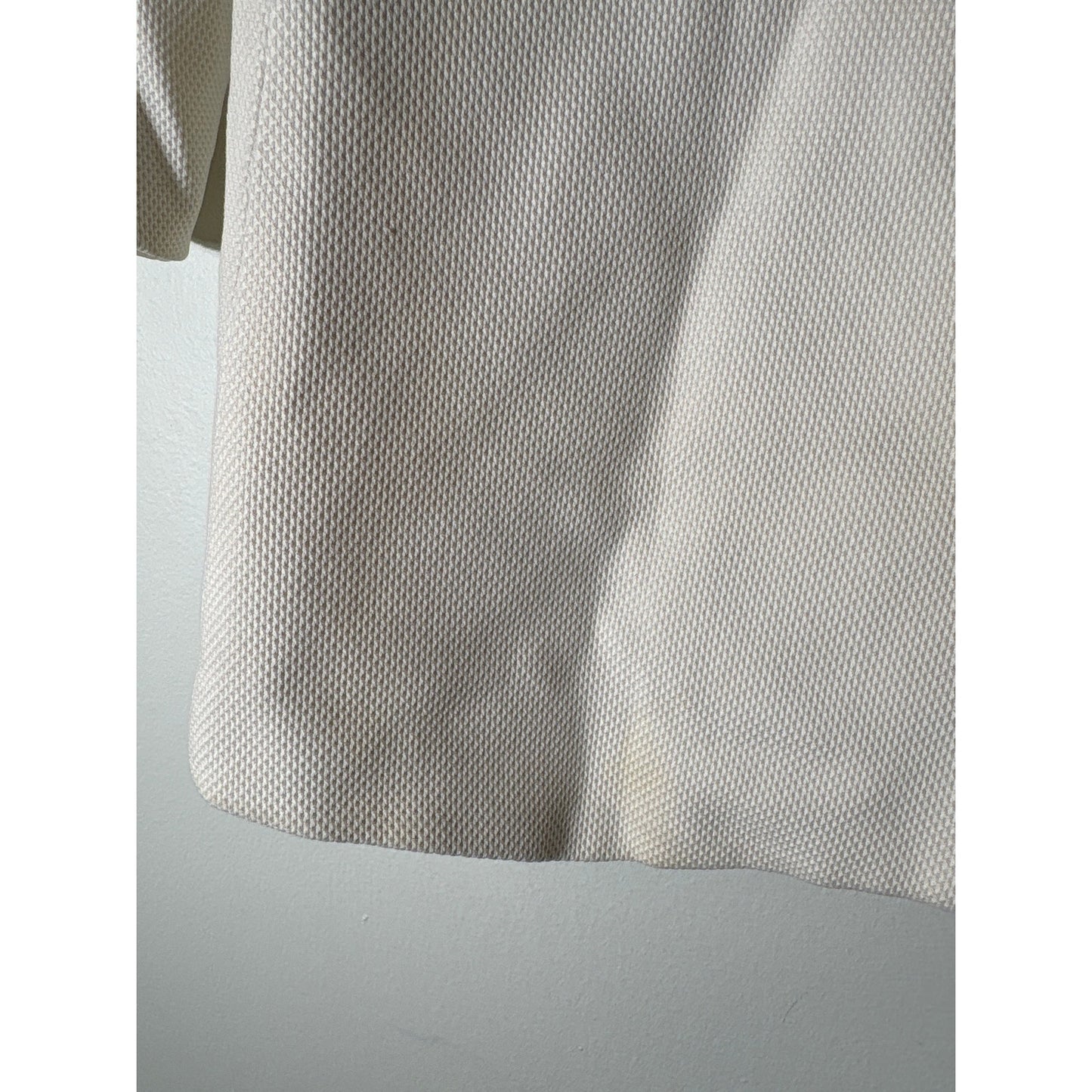 Banana Republic Off White Long Sleeve Car Coat Sz S