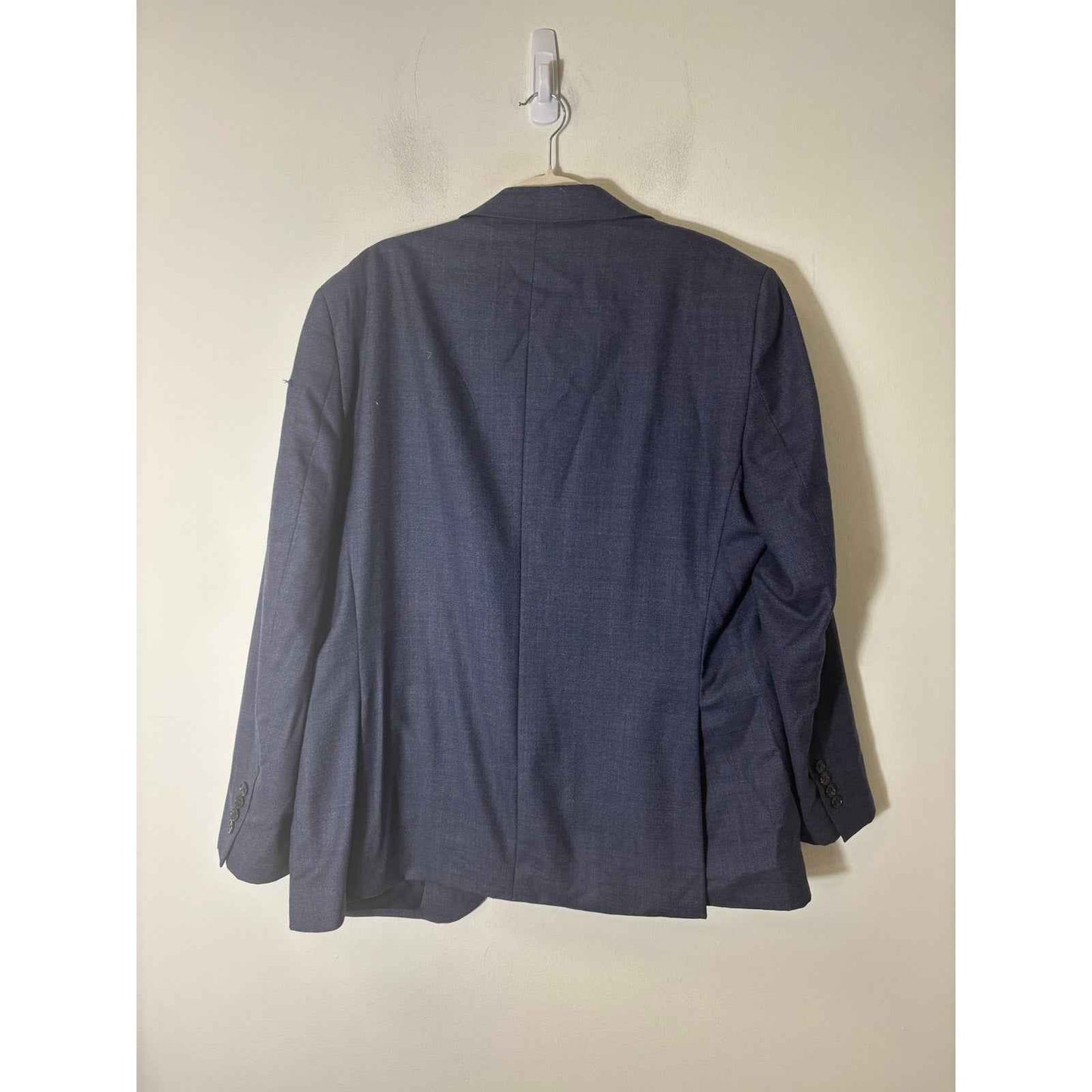 Men's Joseph A. Banks Gray Wool Suit Jacket Sz 44 R 38 Waist