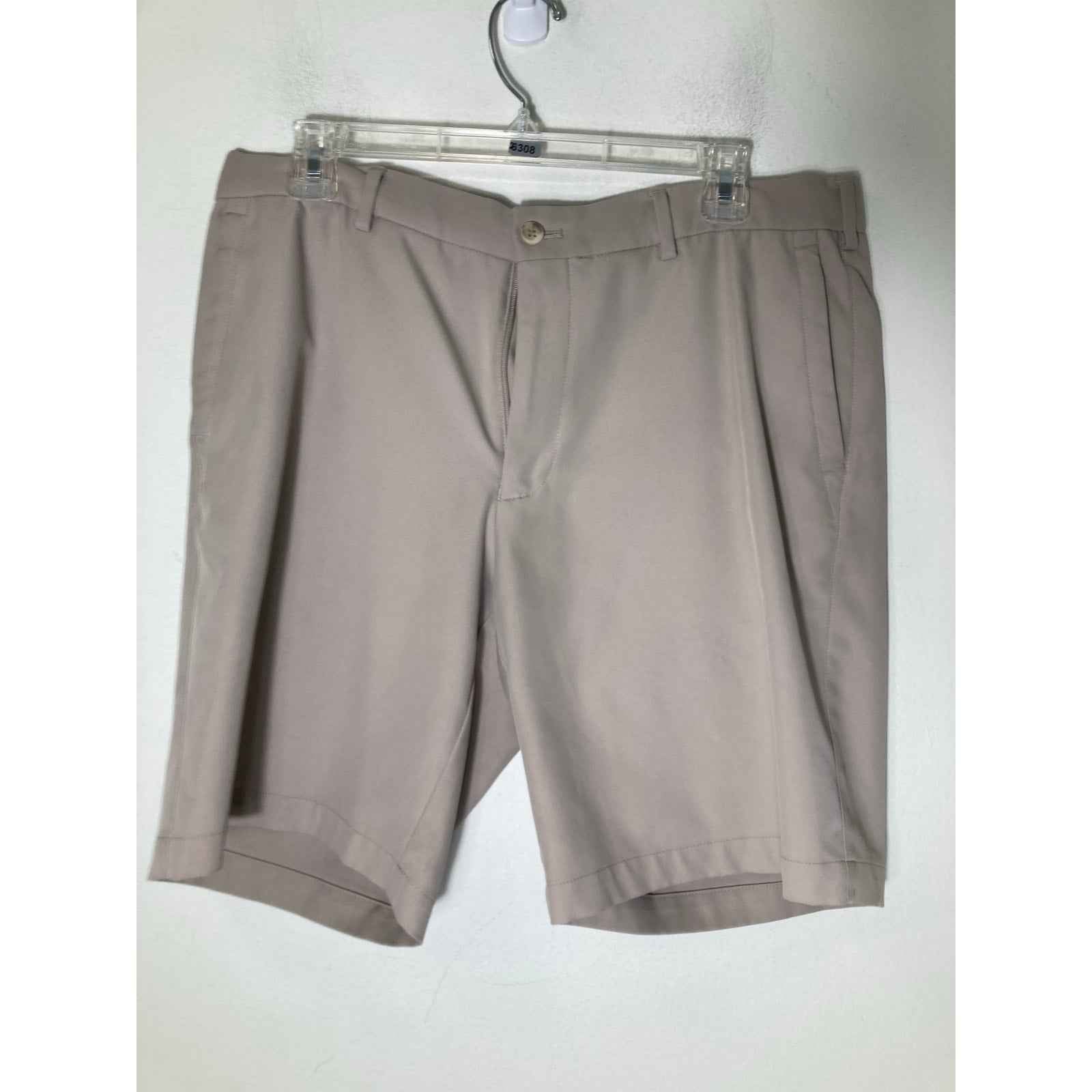 Peter Millar Khaki Golf Shorts Sz 34