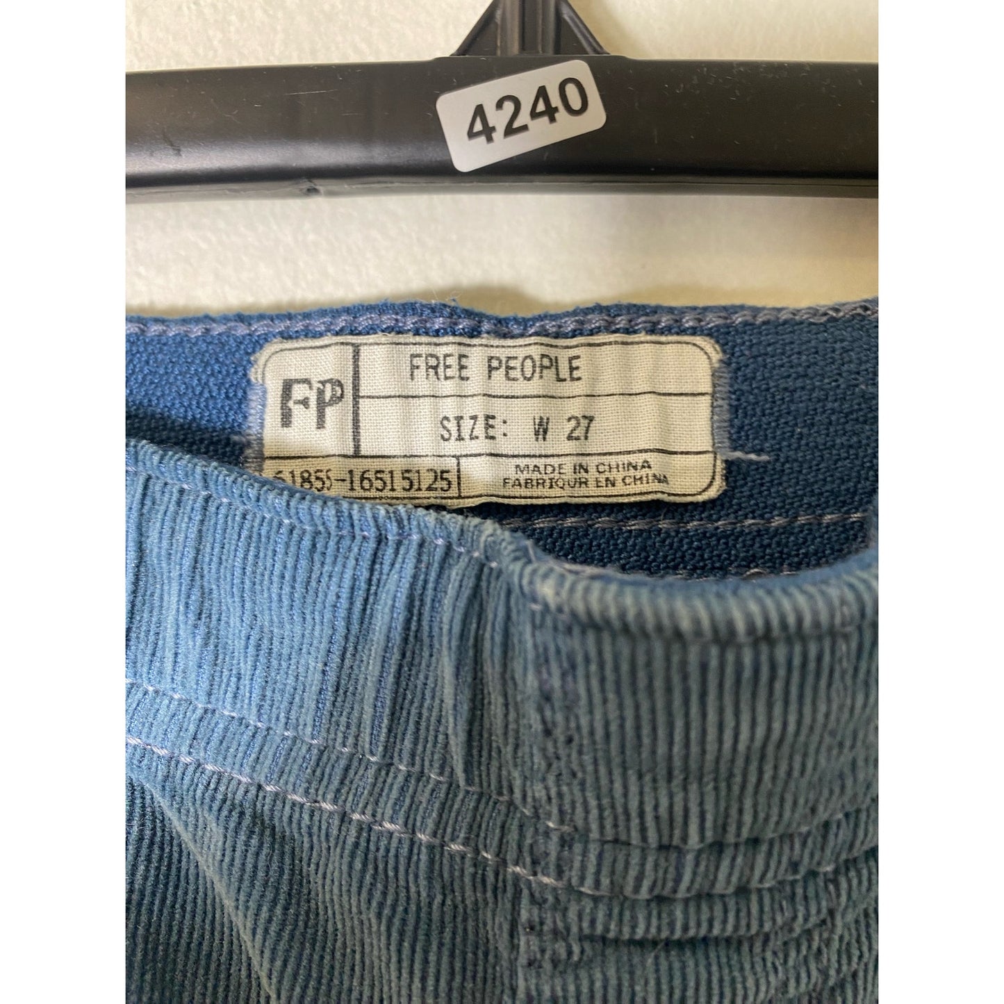 Free People Slate Blue Pants size 27
