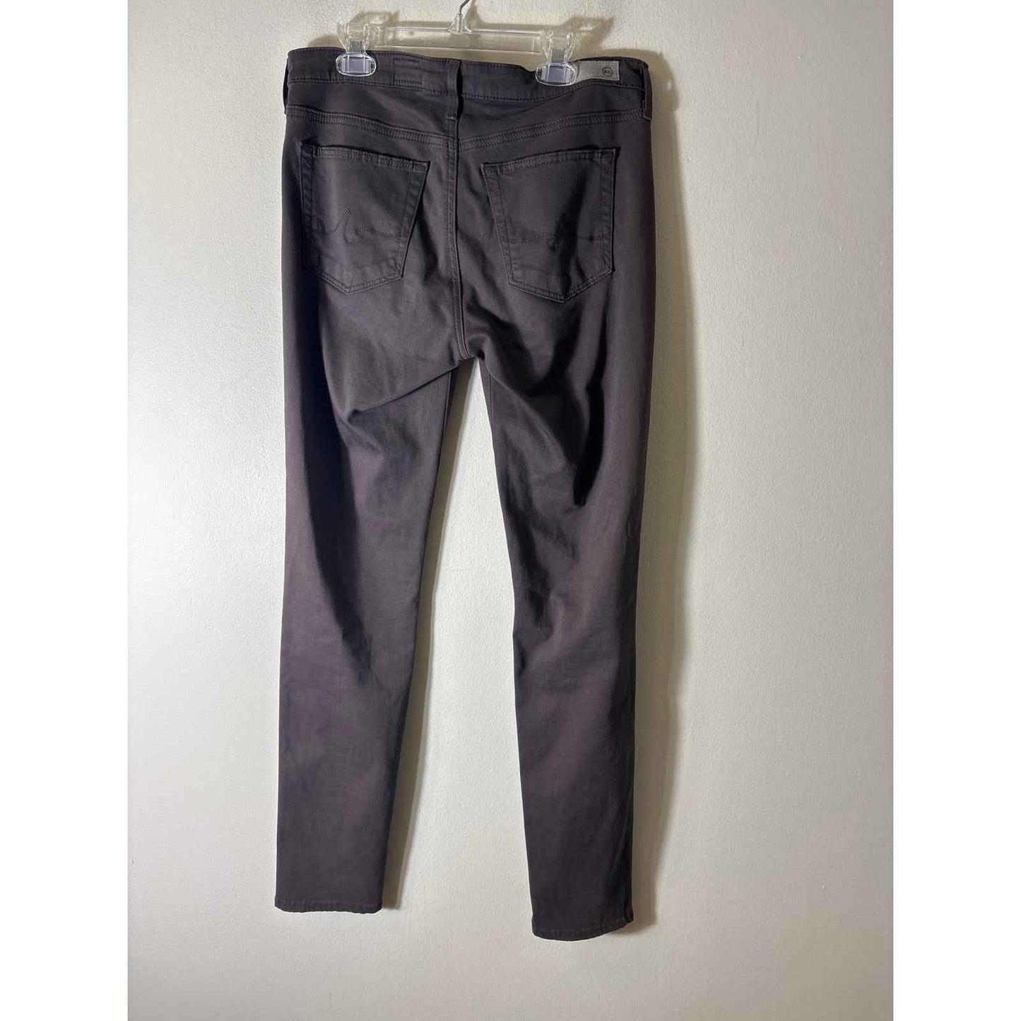 AG Dark Gray The Prima Mid Rise Cigarette Pants Sz 28R