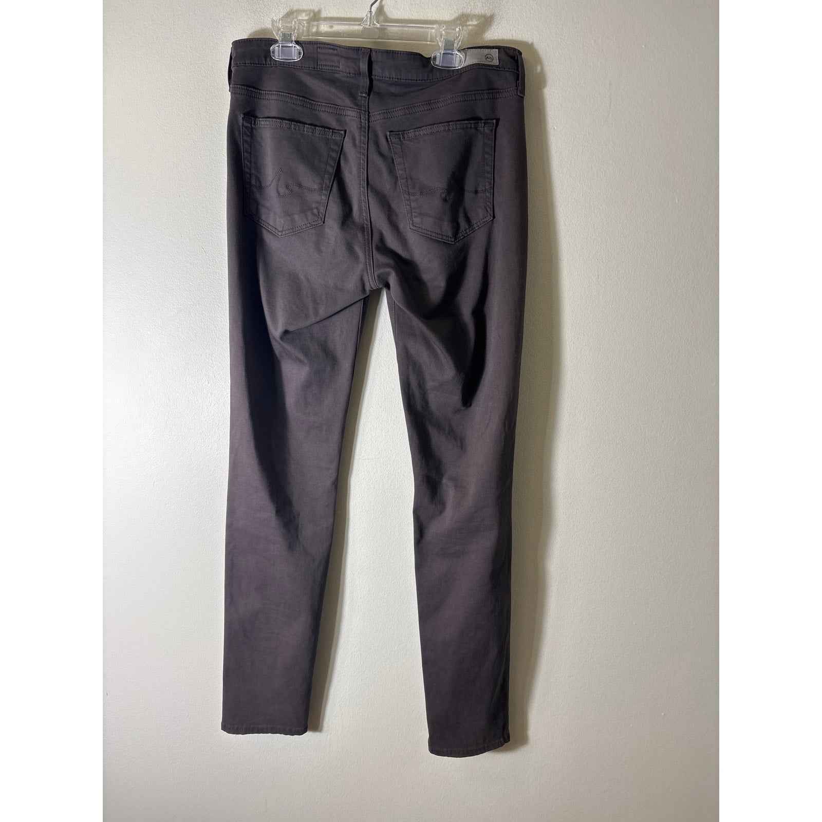 AG Dark Gray The Prima Mid Rise Cigarette Pants Sz 28R