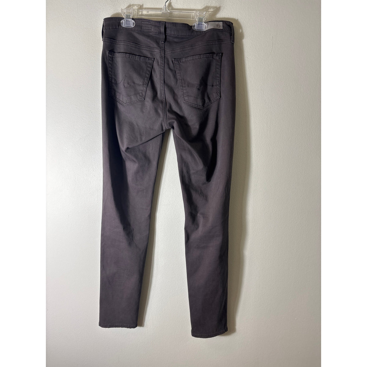 AG Dark Gray The Prima Mid Rise Cigarette Pants Sz 28R