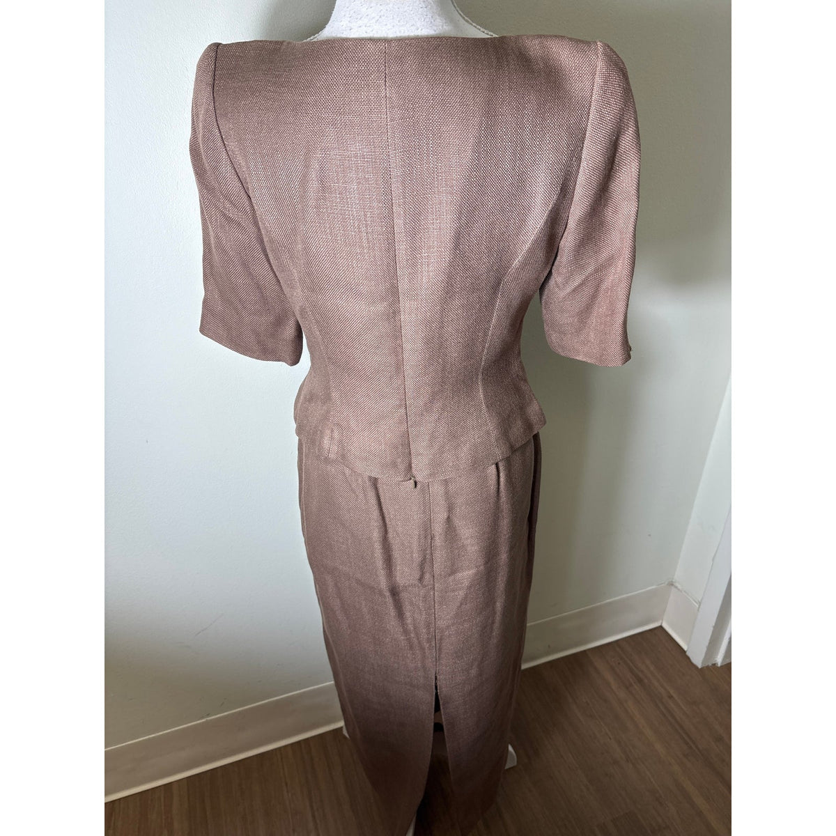 Maggy London Brown Skirt Set Sz 4