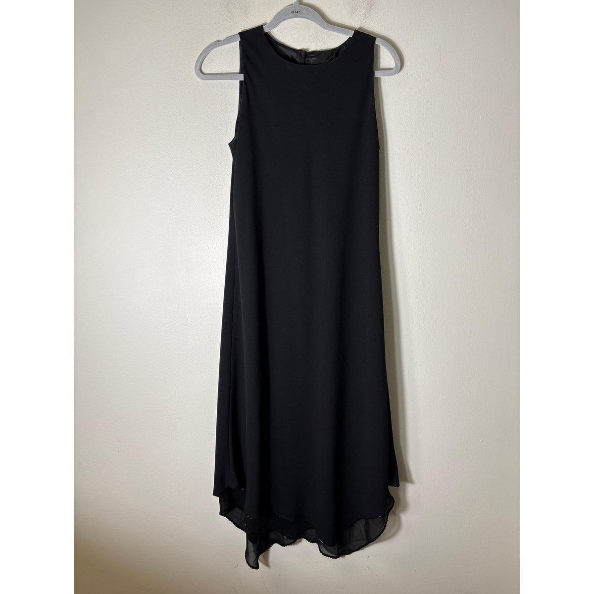 JONES NEW YORK DRESS BLACK SLEEVELESS SPECIAL OCCASION DRESS SZ 8