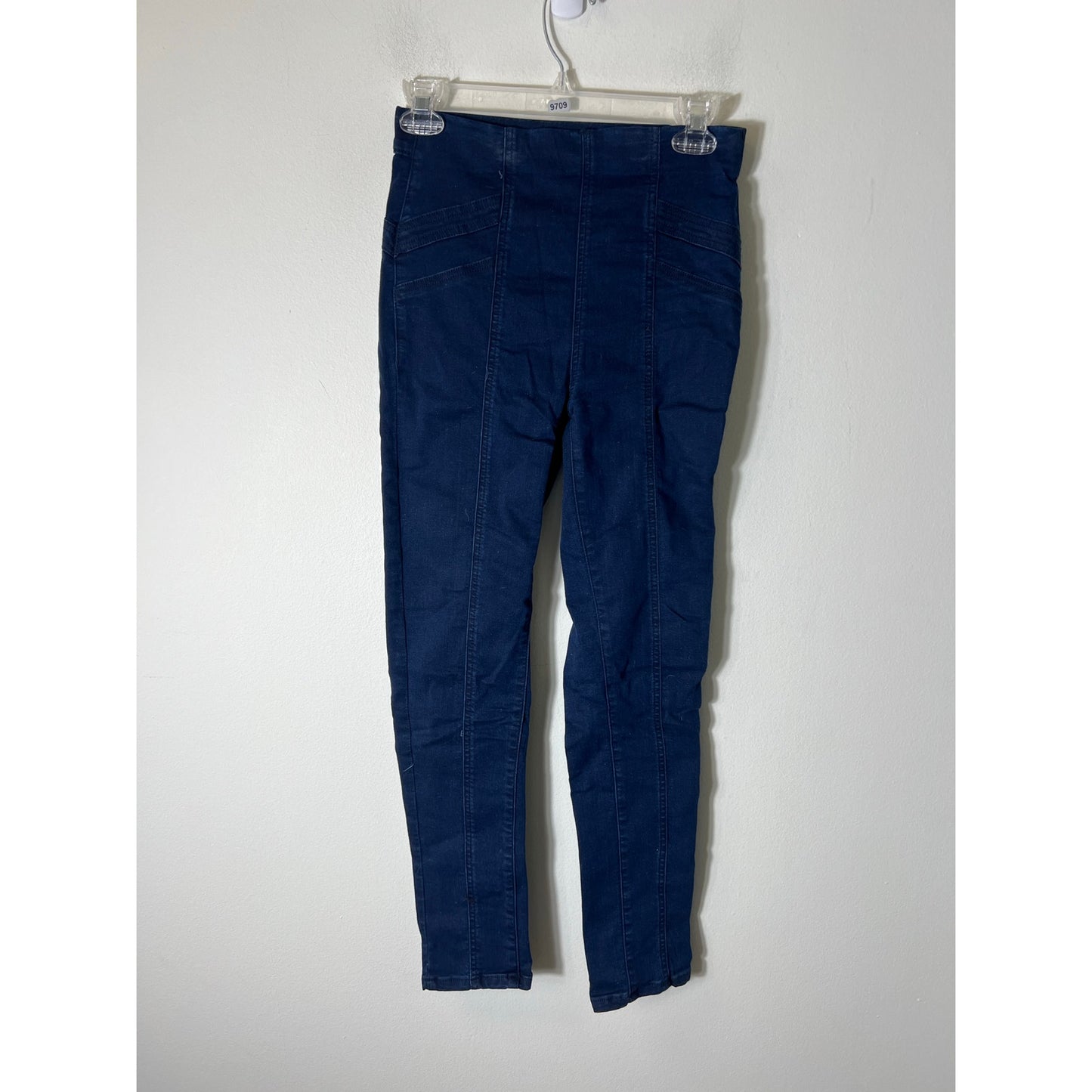 We The Free Dark Blue Pull On Skinny Ankle Jeans Sz 26