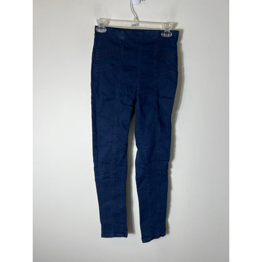We The Free Dark Blue Pull On Skinny Ankle Jeans Sz 26