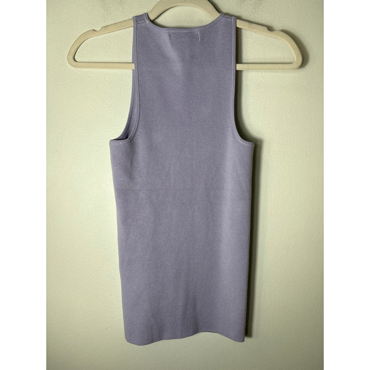 by Anthropology Light Lavender Sleeveless Knit Shirt Sz S