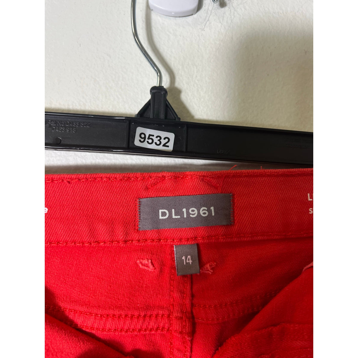 Girl's DL1961 Red "Lucy" Shorts Sz 14