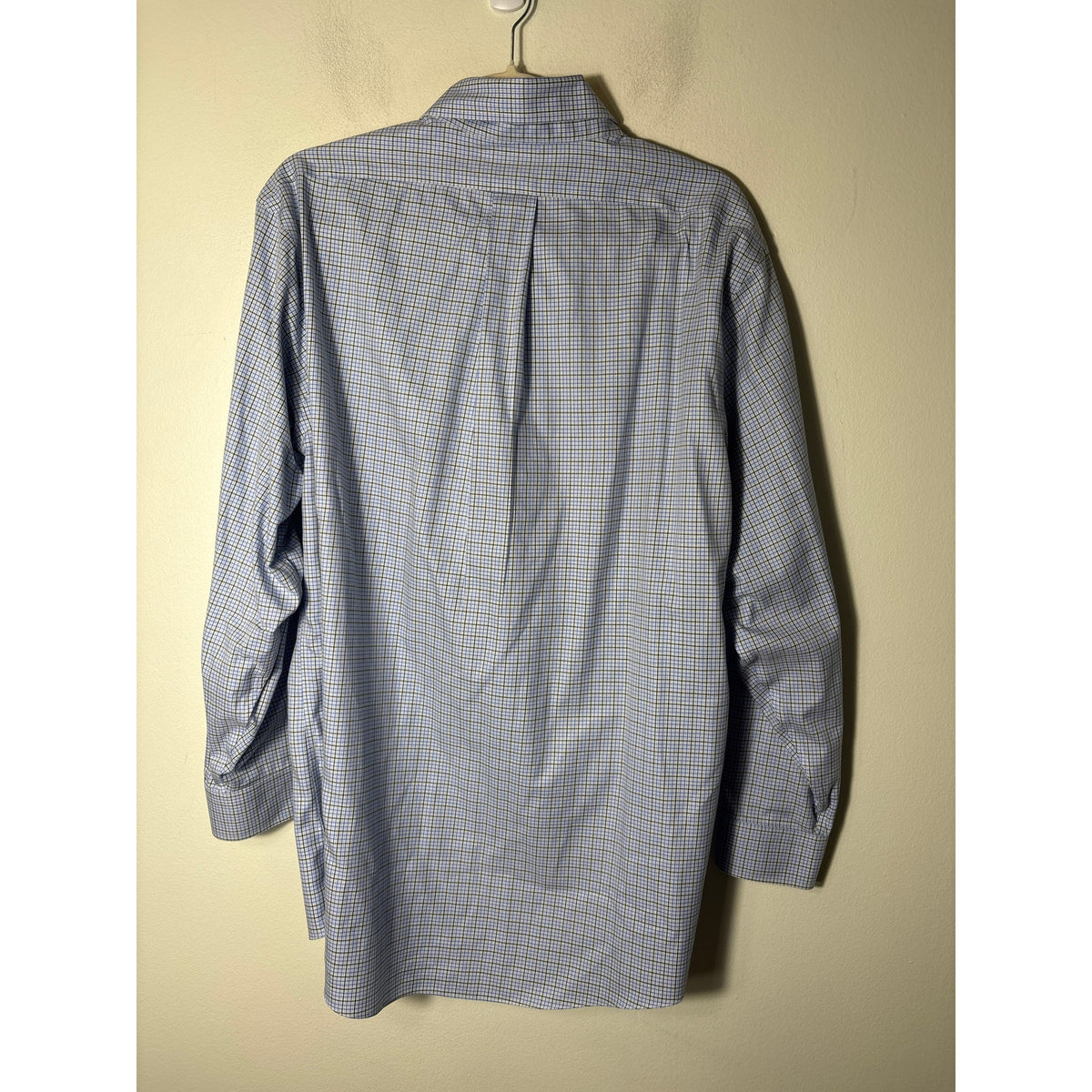 Mens Brooks Brothers Classic Non Iron Long Sleeve Shirt Sz 16.5/33