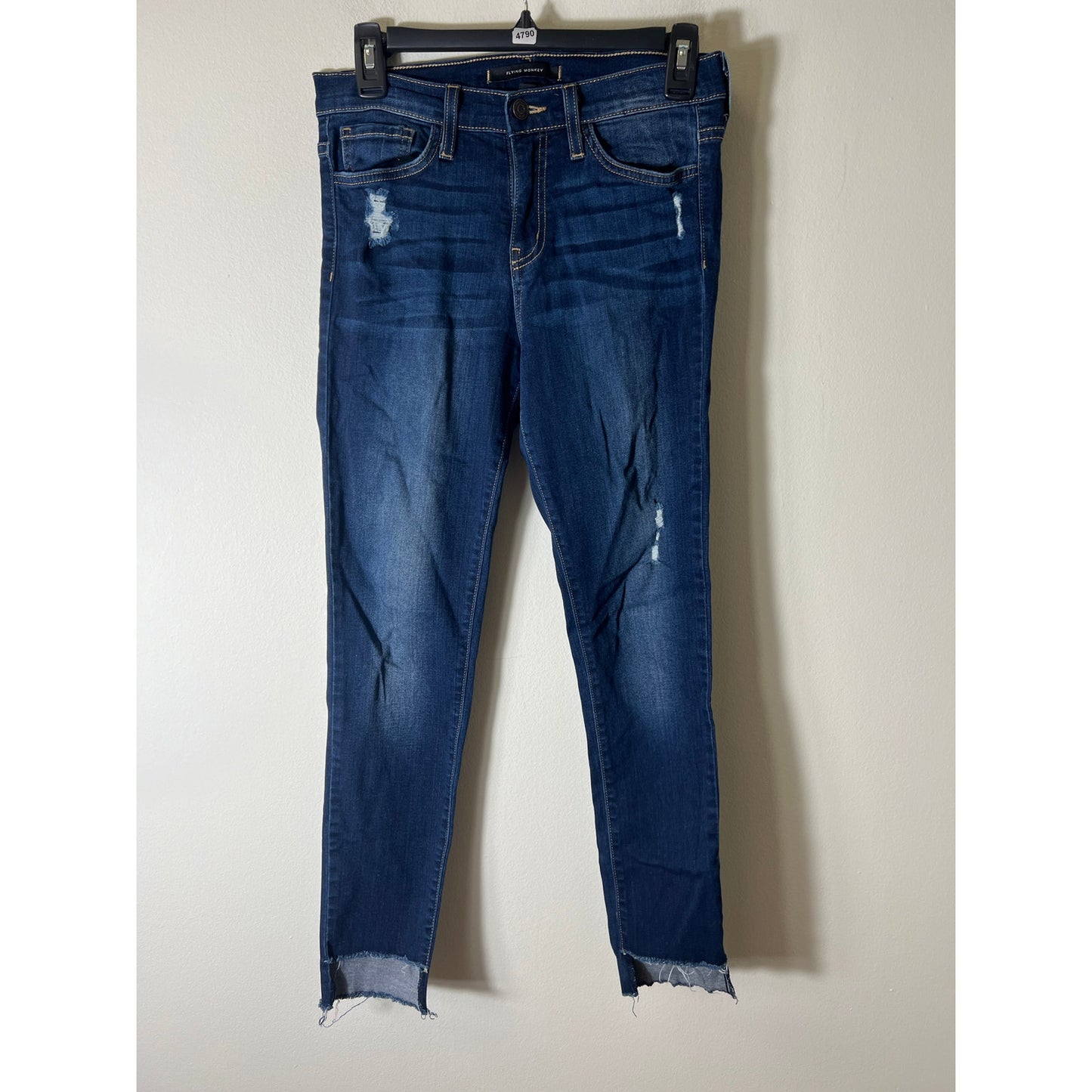 Flying Monkey Skinny Ripped Jeans Sz 28