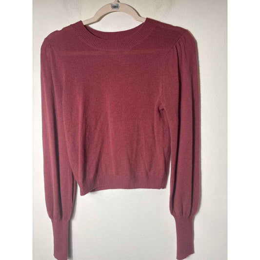 525 Red Long Sleeve Cashmere Sweater Sz S