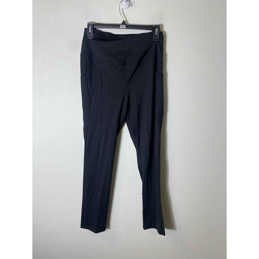 NWOT By Together Black Exercise Leggings 2 pockets Sz L