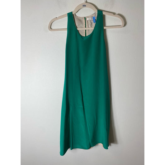 Lavender Brown brand Green Swing Dress size small