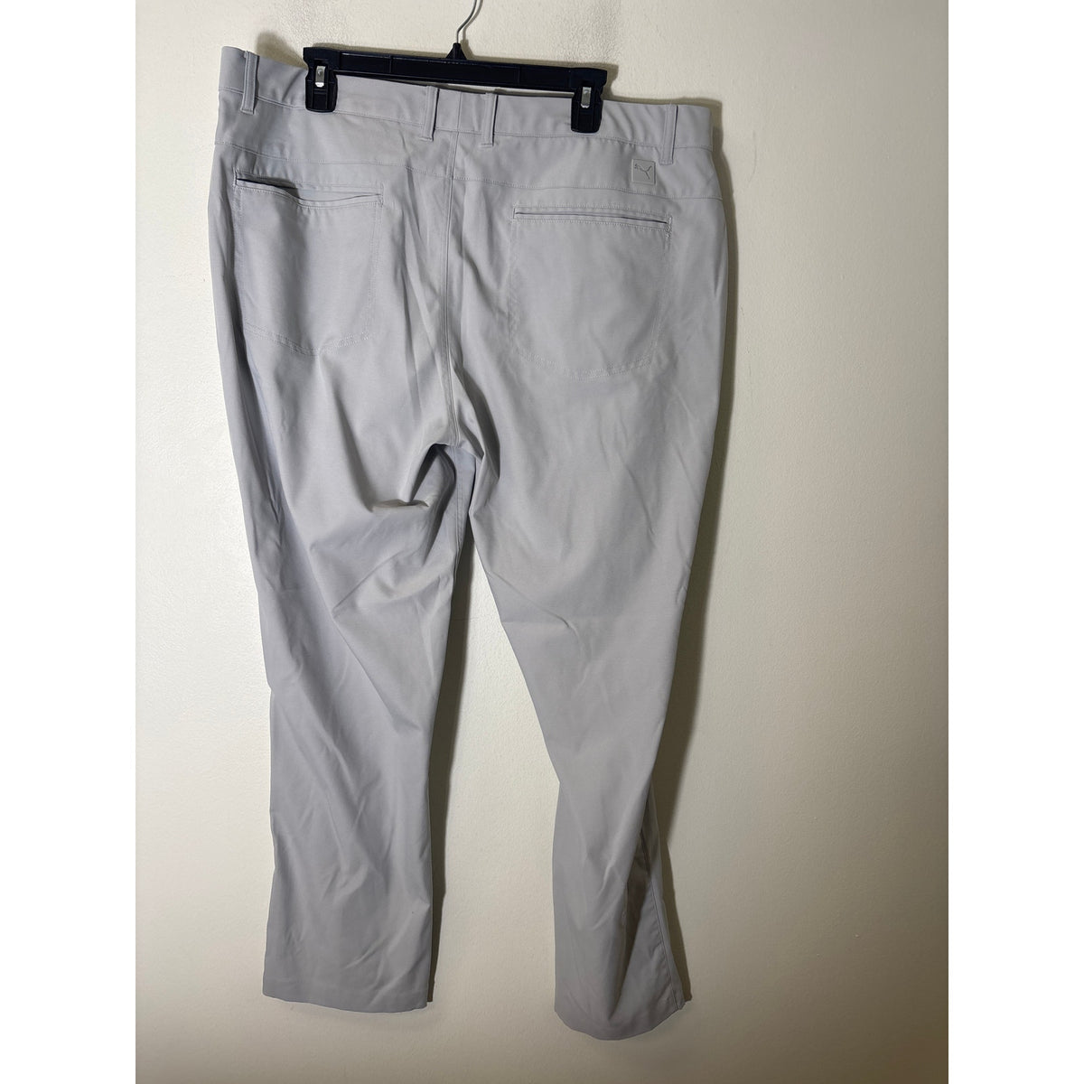 Men's Puma Light Gray Performance Pants Sz 40x32