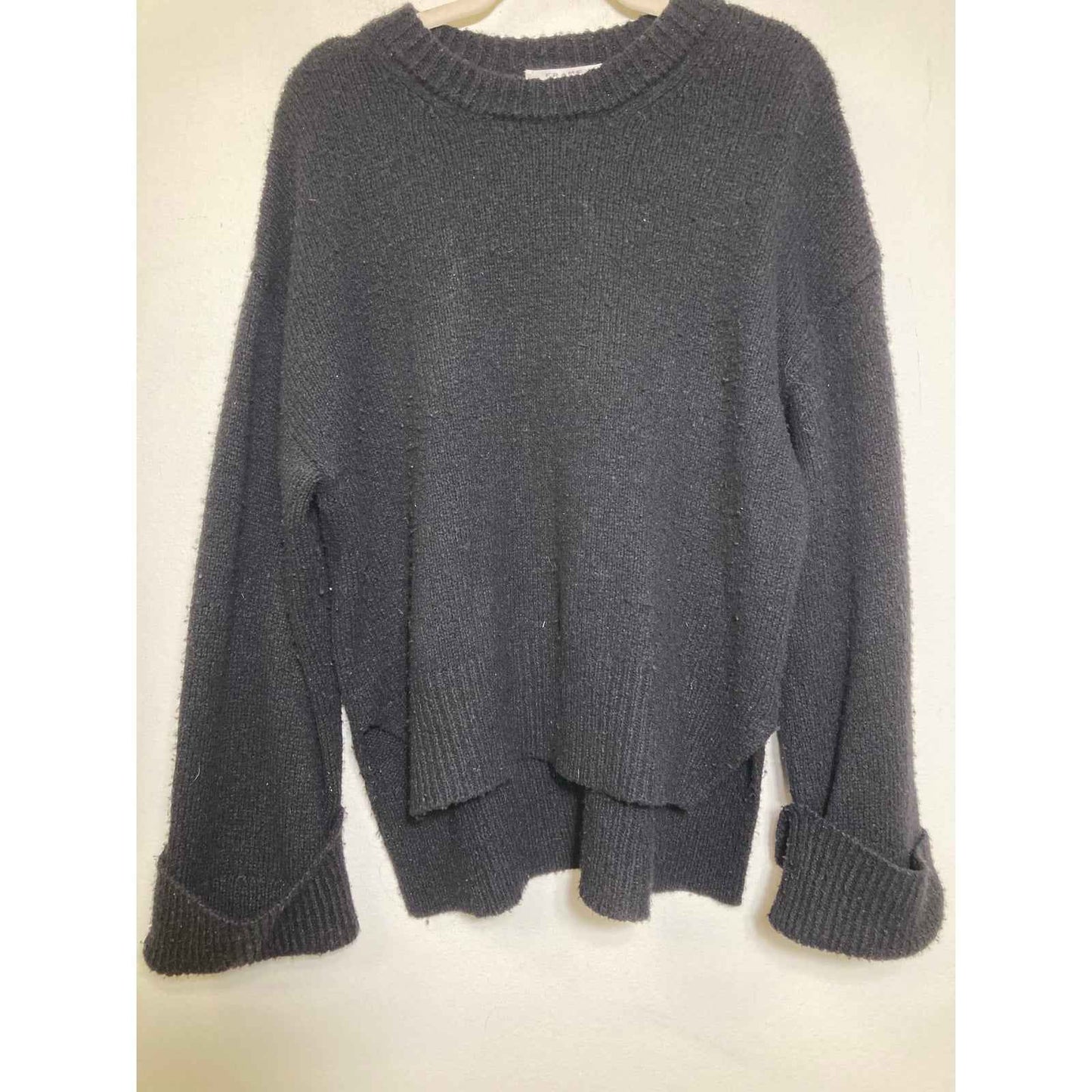 FRAME Black Long Sleeve Sweater Sz M