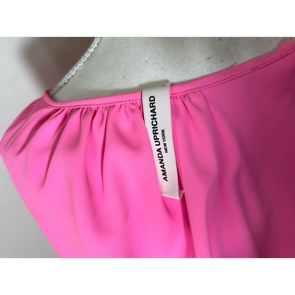 Amanda Upchard Bright Pink Mini Dress Sz XS