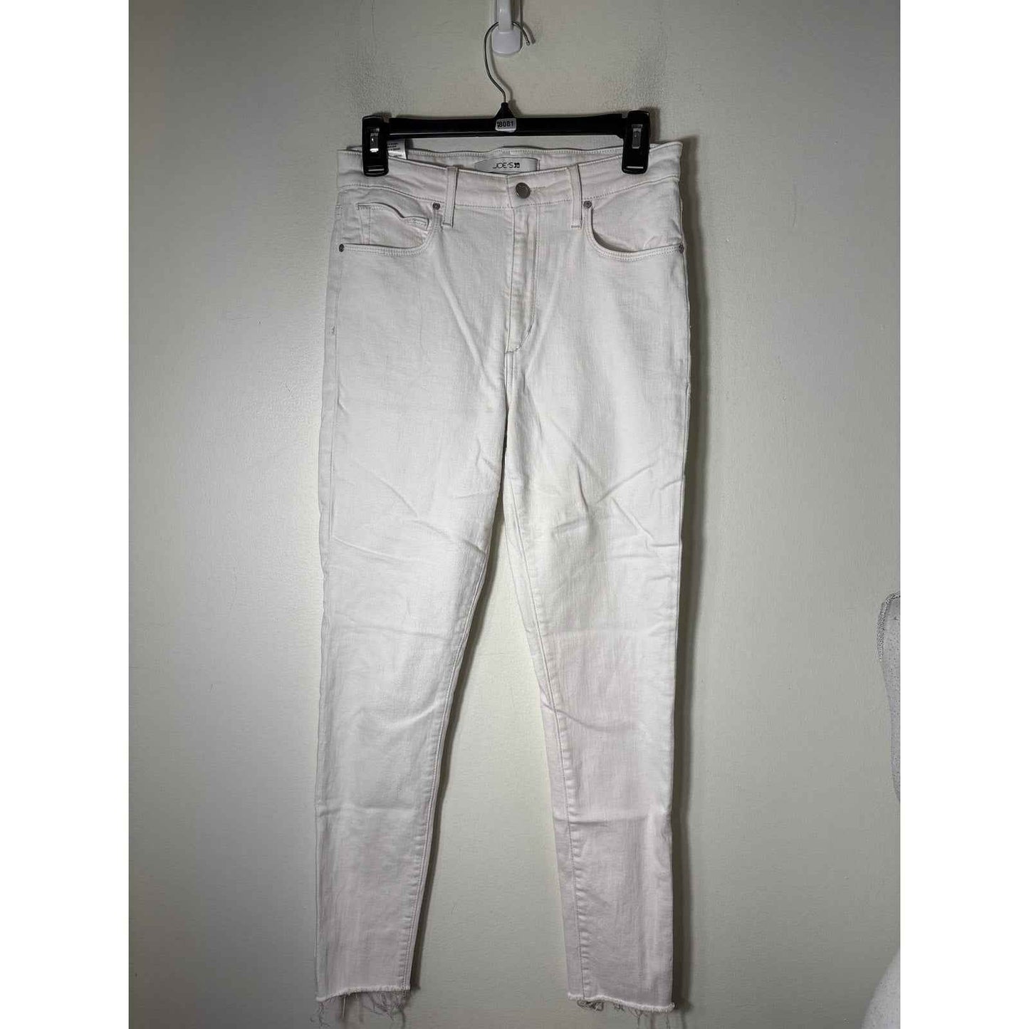 Joe's White Skinny Ankle Denim Sz 27
