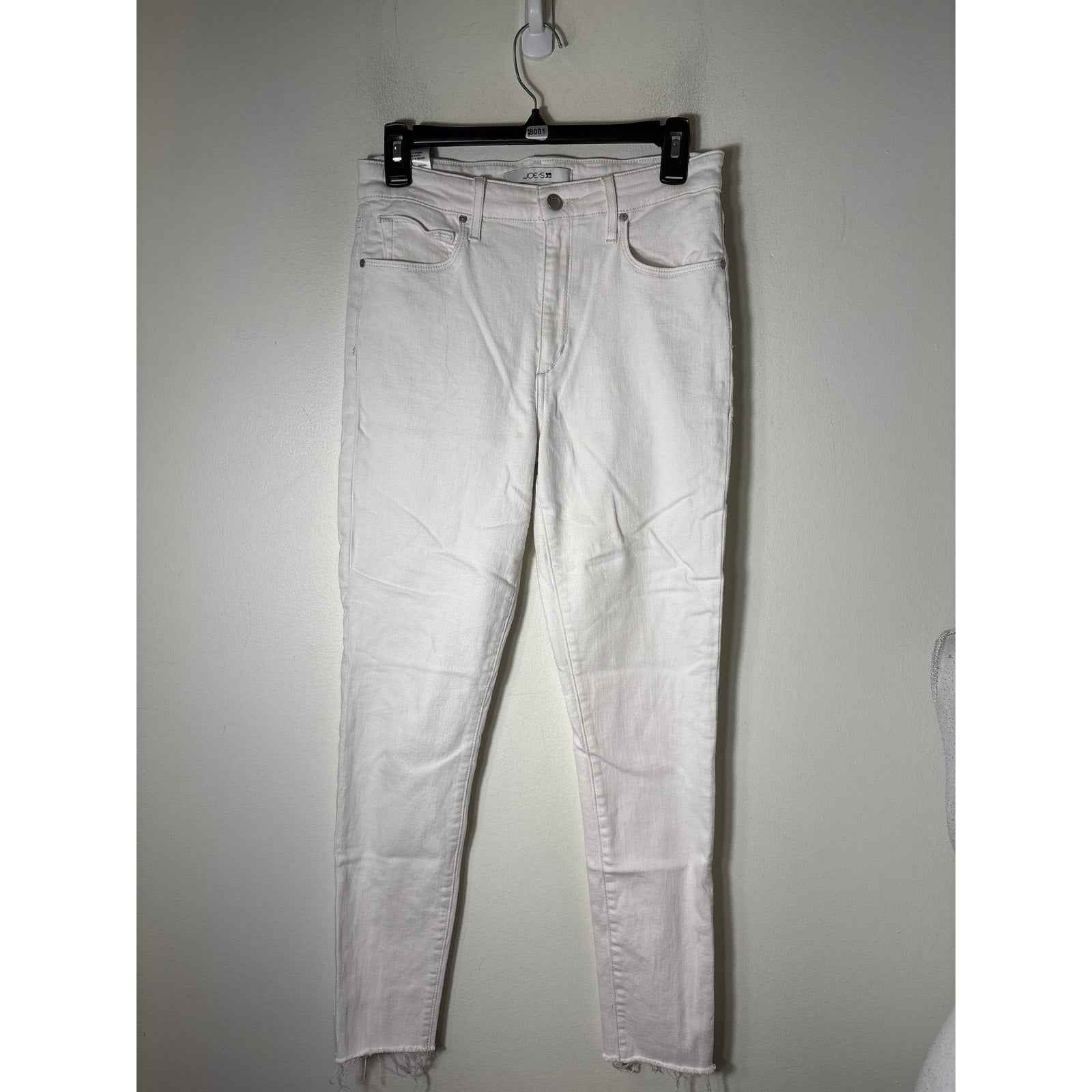 Joe's White Skinny Ankle Denim Sz 27