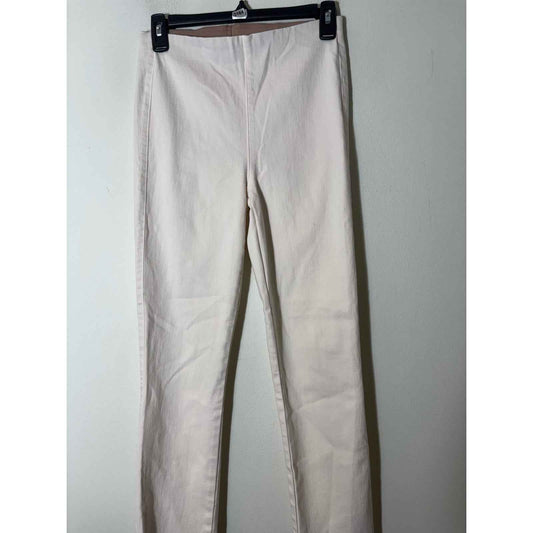 Frank & Eileen Cream Pull On Slacks Sz 26