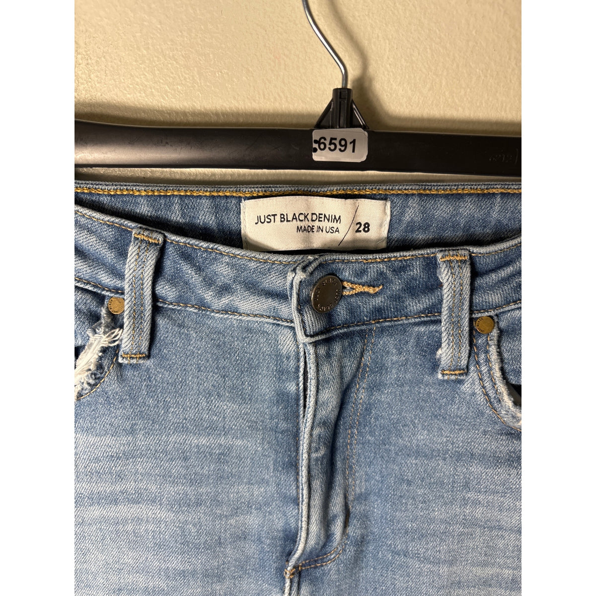 Just Black Vintage Look Jeans Sz 28