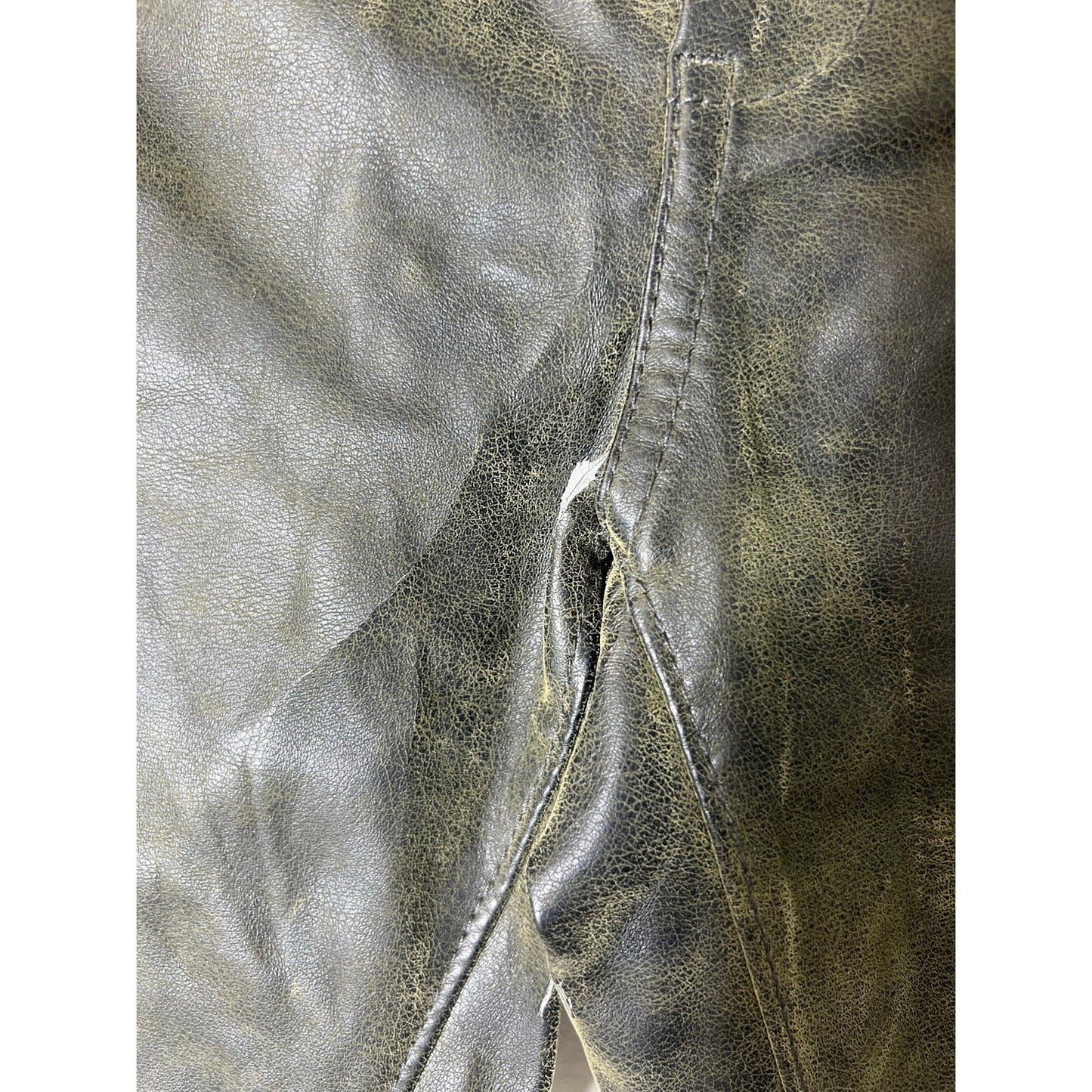 Blank NYC Dark Green Skinny Ankle Jean Sz 25